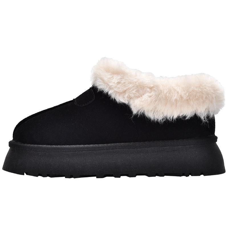 Winter new platform snow boots women's short cotton boots velvet cotton shoes 2470