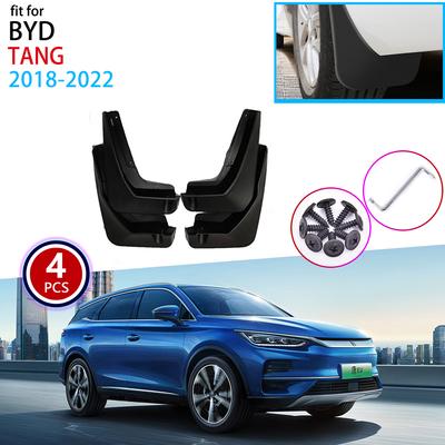 For BYD Tang II Tan EV 2018~2022 Car MudFlaps Mud Flaps Splash Guards Fender Front Rear Wheels Car-styling