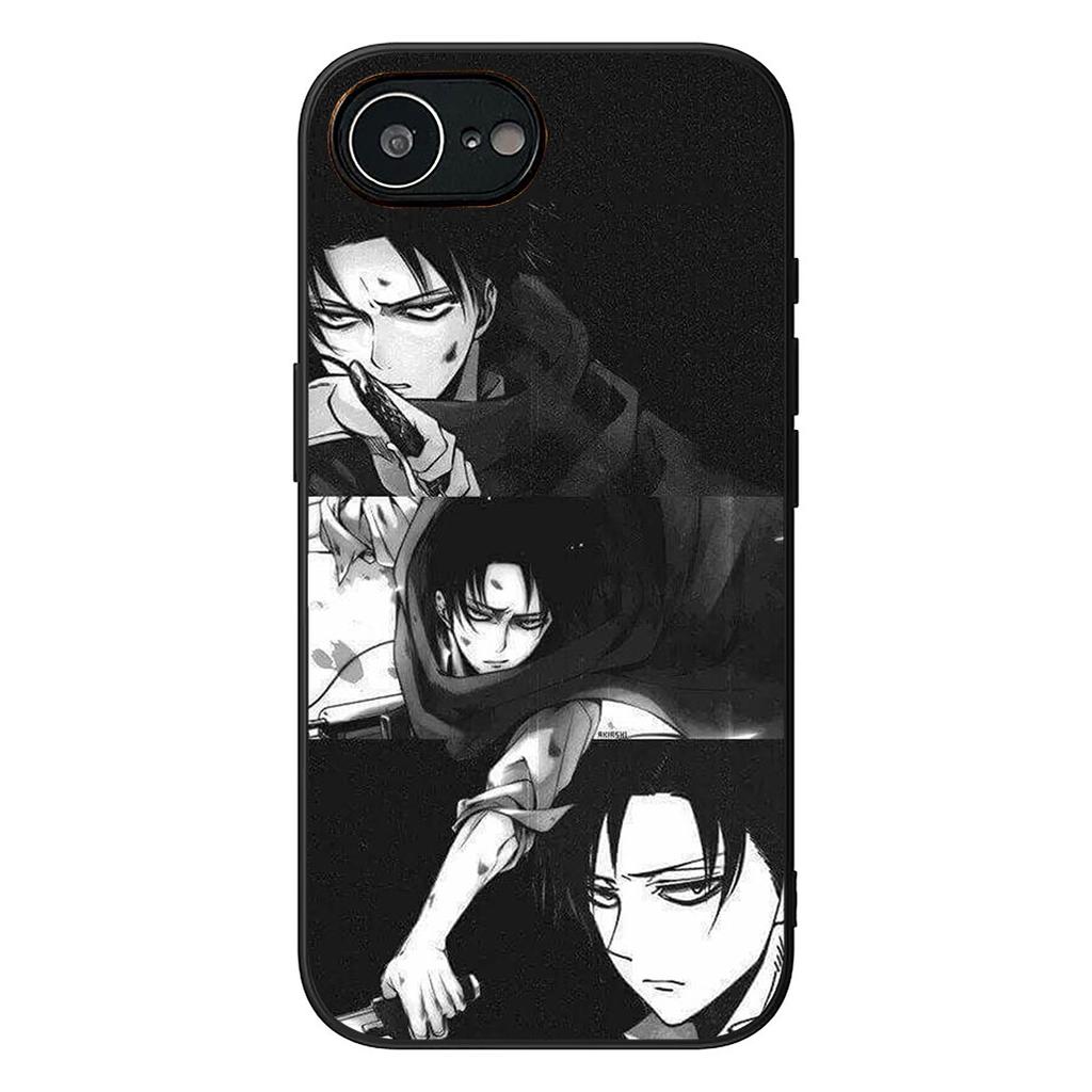 Attack on titan Eren Jaeger Levi Phone Cover for Xiaomi Redmi Note 13 14 ProPlus Pro Plus 14C A4 13C Pro+ Note14 Protective Case