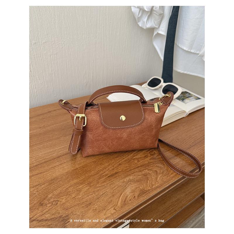 Fashionable Small Bag - Simple Hand-held Dumpling Bag - Commuting Single-shoulder Crossbody Bag