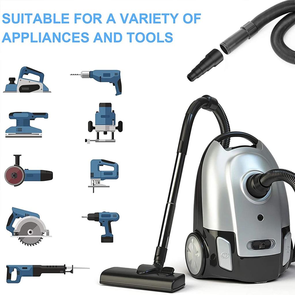 Adaptateur Universel Convertisseur Tube Tuyau Aspirateur 50/42/34/30/23mm Connecteur Accessoires