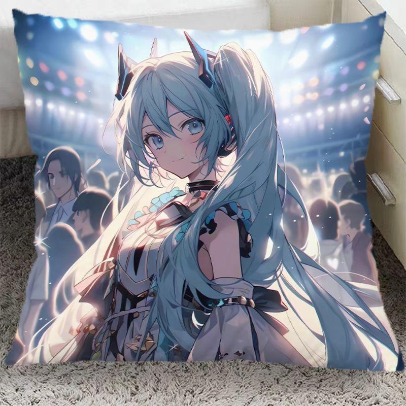 Hatsune Miku Periféria Dvojrozmerný Vankúš Študentská Izba Animácia Spálňový Vankúš Obývacia Izba Pohovka Vankúš Narodeninový Darček