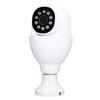 Bulb Security Camera 1080P WiFi Surveillance Camera Motion Tracking Two Way Audio Night Vision for