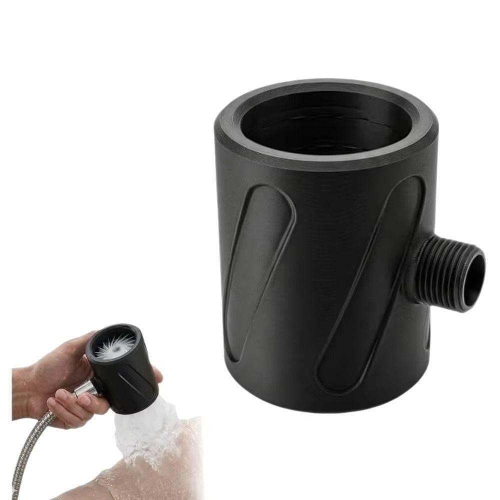 Spiral Nozzle Handheld Shower Head Powerful Massage 3D Printed Shower Head Men's Bathing