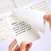 Creative Horizontal English Sticky Note for Correction and Homework