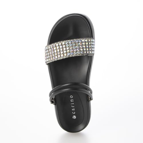 Carino CAST44087 Women's White Sandals, Size 25.0 cm