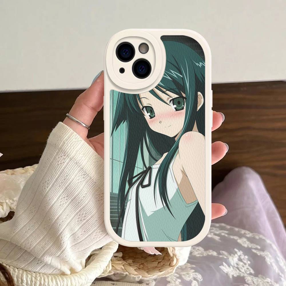Horror Saya No Uta Game Phone Case For IPhone 16 15 14 13 12 11 Pro Max Plus Leather Soft Cover