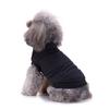 Spring thin dog solid color cotton vest pullover hooded short sleeve casual small teddy pet clothes