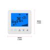 For Smart Thermostat Lcd for Touch Screen Electric Heating Temperature Controller Home & Office Remote Online Control
