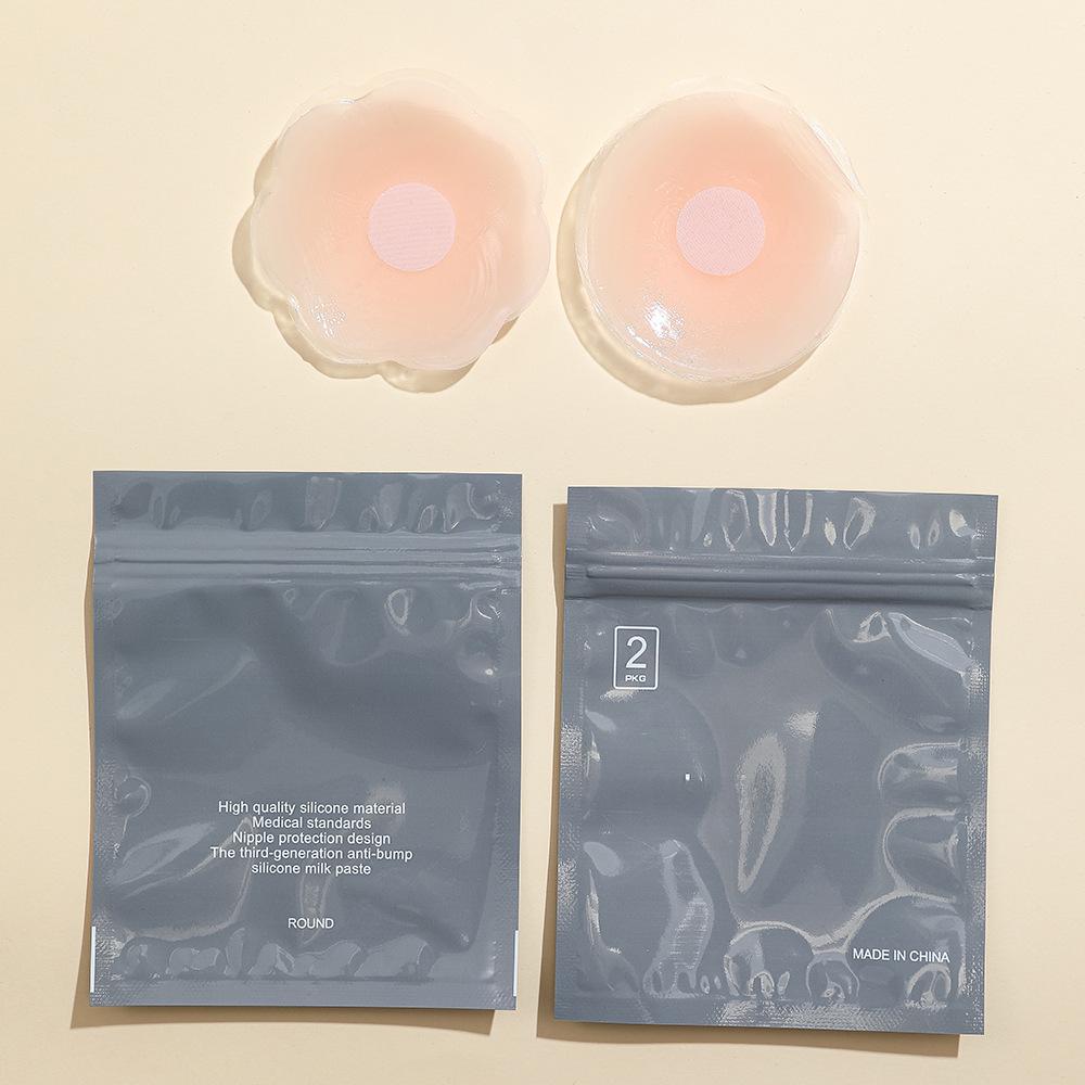Ultra-thin Silicone Anti-exposure Nipple Covers for Large Breasts – Ideal for Wedding Dresses