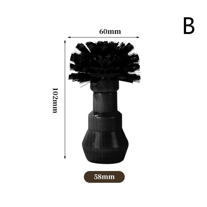 

Coffee Brush Portafilter Basket Cleaning 51mm 54mm 58mm Wooden Barista Clean Brushes Dusting Tool Espresso Machine Accessories B