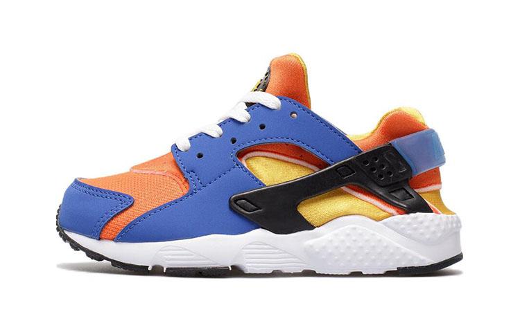 Nike Kids Huarache Run  Hyper Royal/Yellow Ochre  Sneakers 704949-421 28