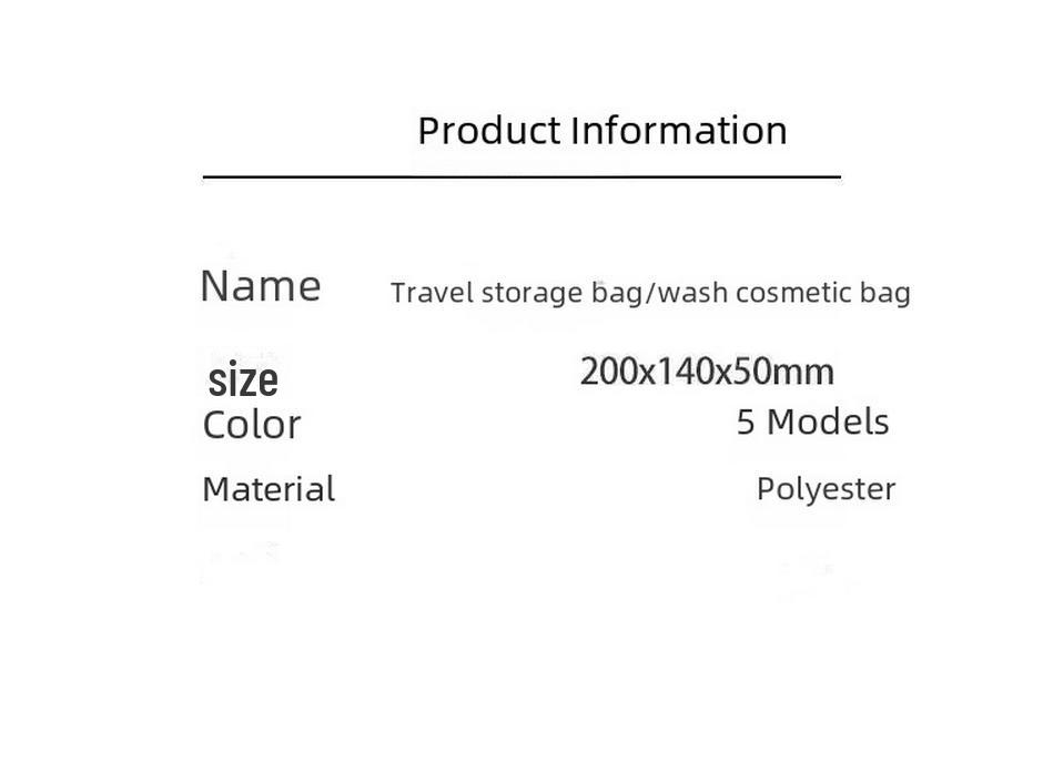 Women's Travel Toiletry & Cosmetic Organizer Bag with Compartments