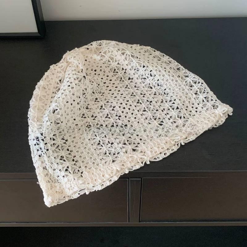 Summer Breathable Mesh Hat With Embroidery For Women And Teens