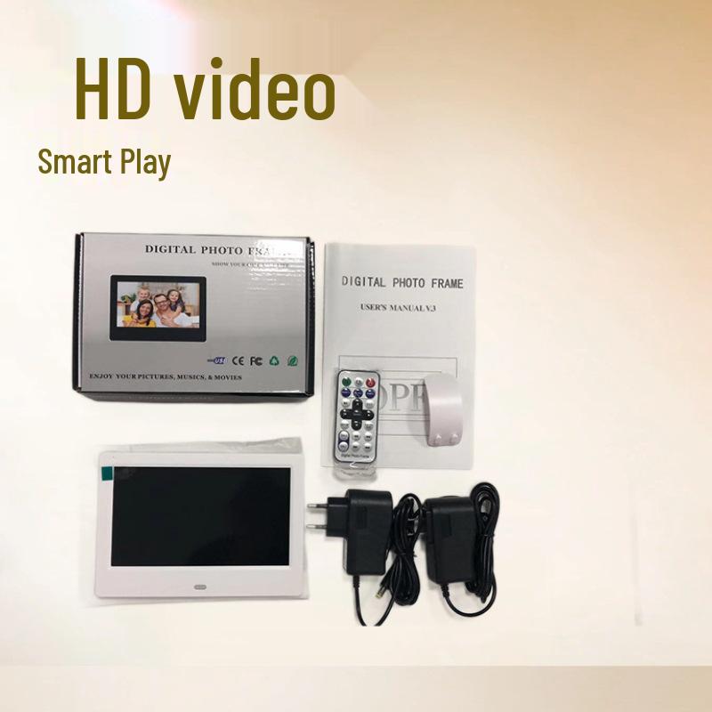 7-Inch HD Digital Photo Frame Display for Hotel Reception