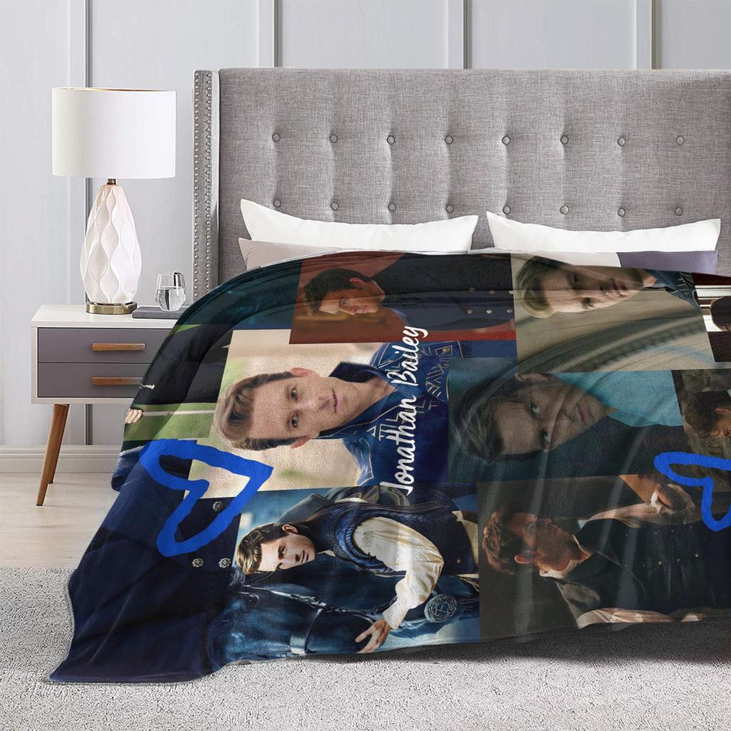 Jonathan Bailey Blanket Camping Flannel Bedding Throws For Couch Bed Warm Soft Custom Quality Bedspread Gift
