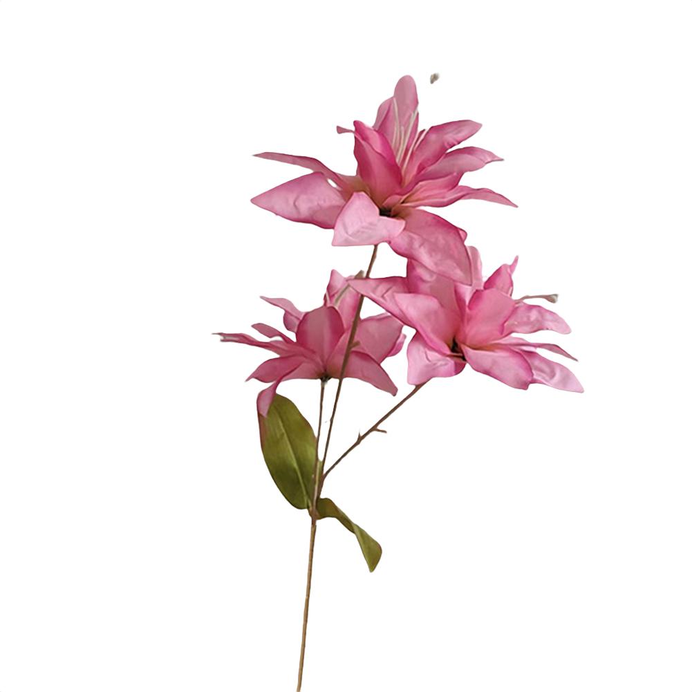 Artificial Flowers Small Lily Decoration Elegant Simulation Plants