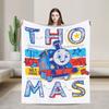 Super Soft T-thomas and Friends Throw Blanket Premium Fleece Flannel Lightweight  Bed Blanket Super Cozy Blankets All Season Use