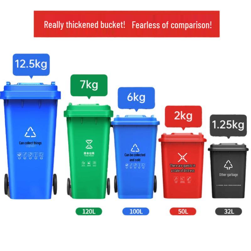 YMTI 100L Outdoor Waste Bin