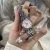 High-end high-quality watch art casual fashion design business new metal quartz watch ladies surprise gift