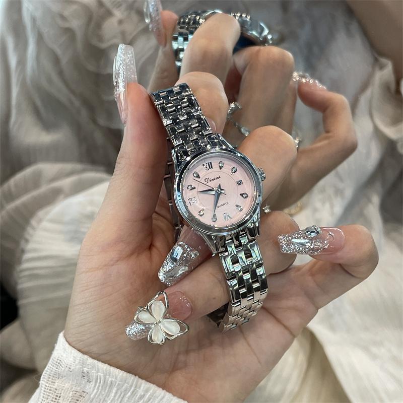 High-end high-quality watch art casual fashion design business new metal quartz watch ladies surprise gift