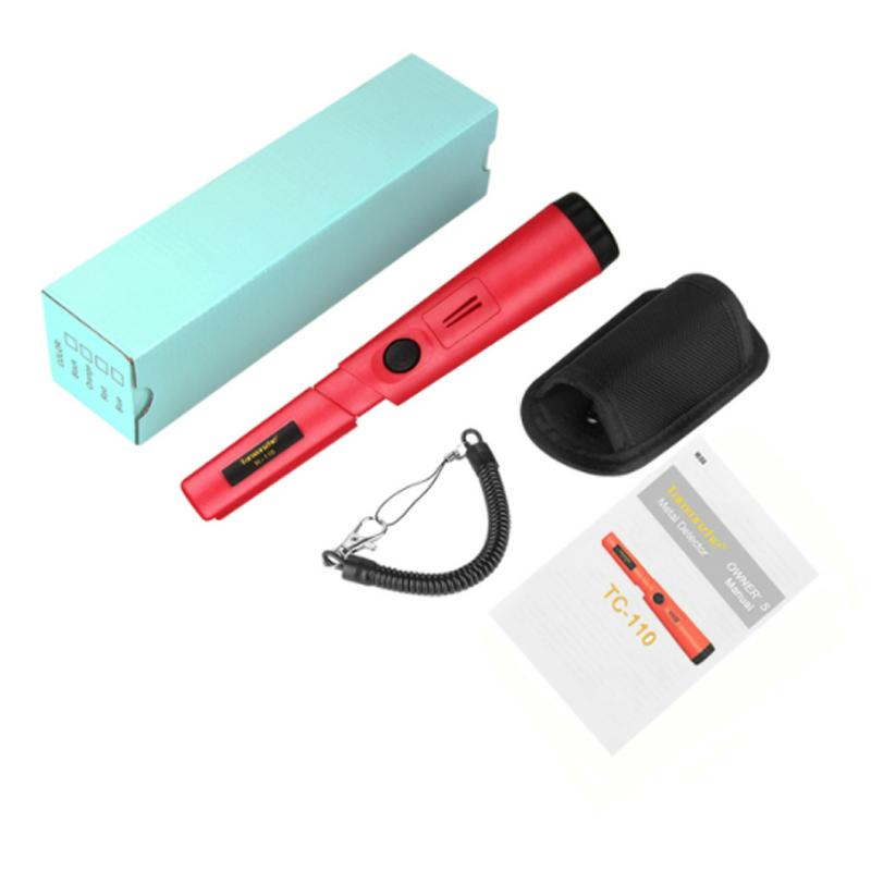 Nuevo detector de metales portátil TC-110, puntero Pinpoint GP, detector de varilla de posicionamiento 360, pulsera puntero impermeable IP68