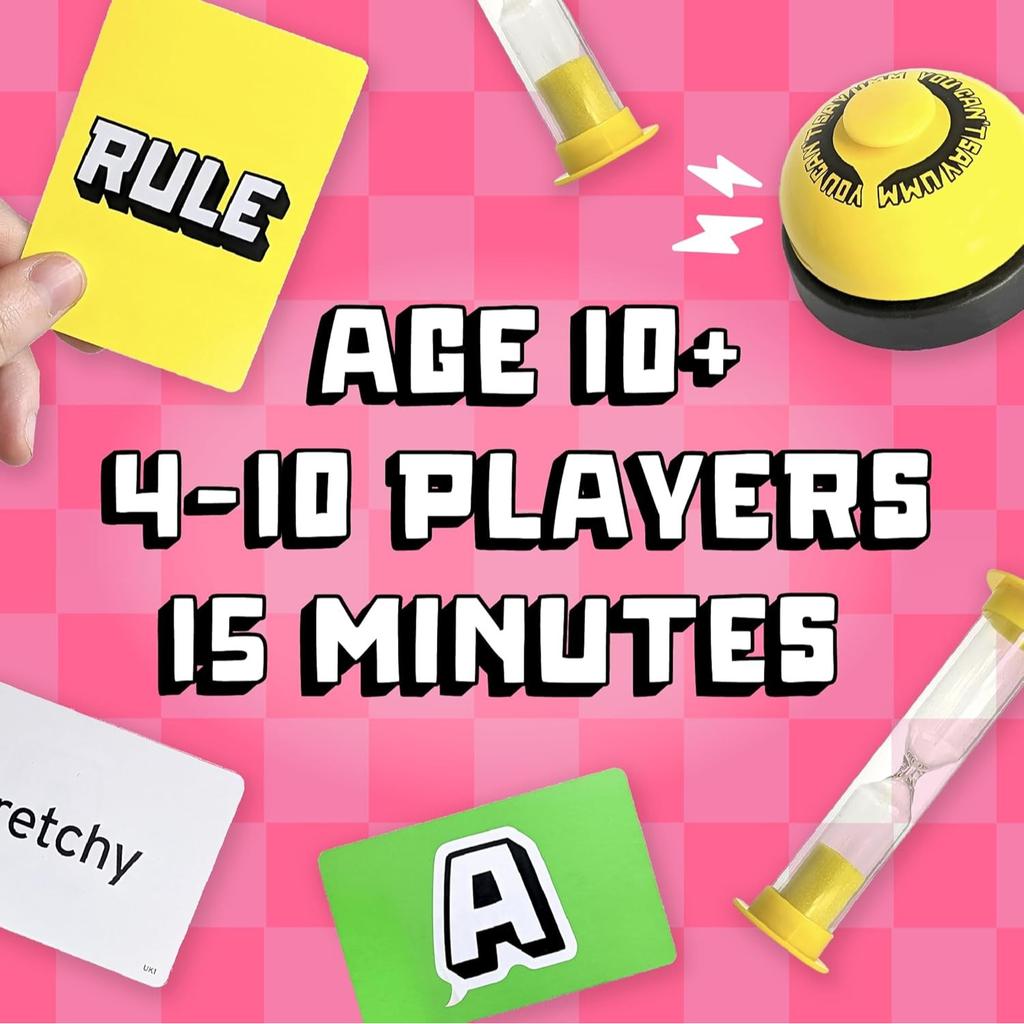 You Can't Say UMM Game Family Word Party Board Games