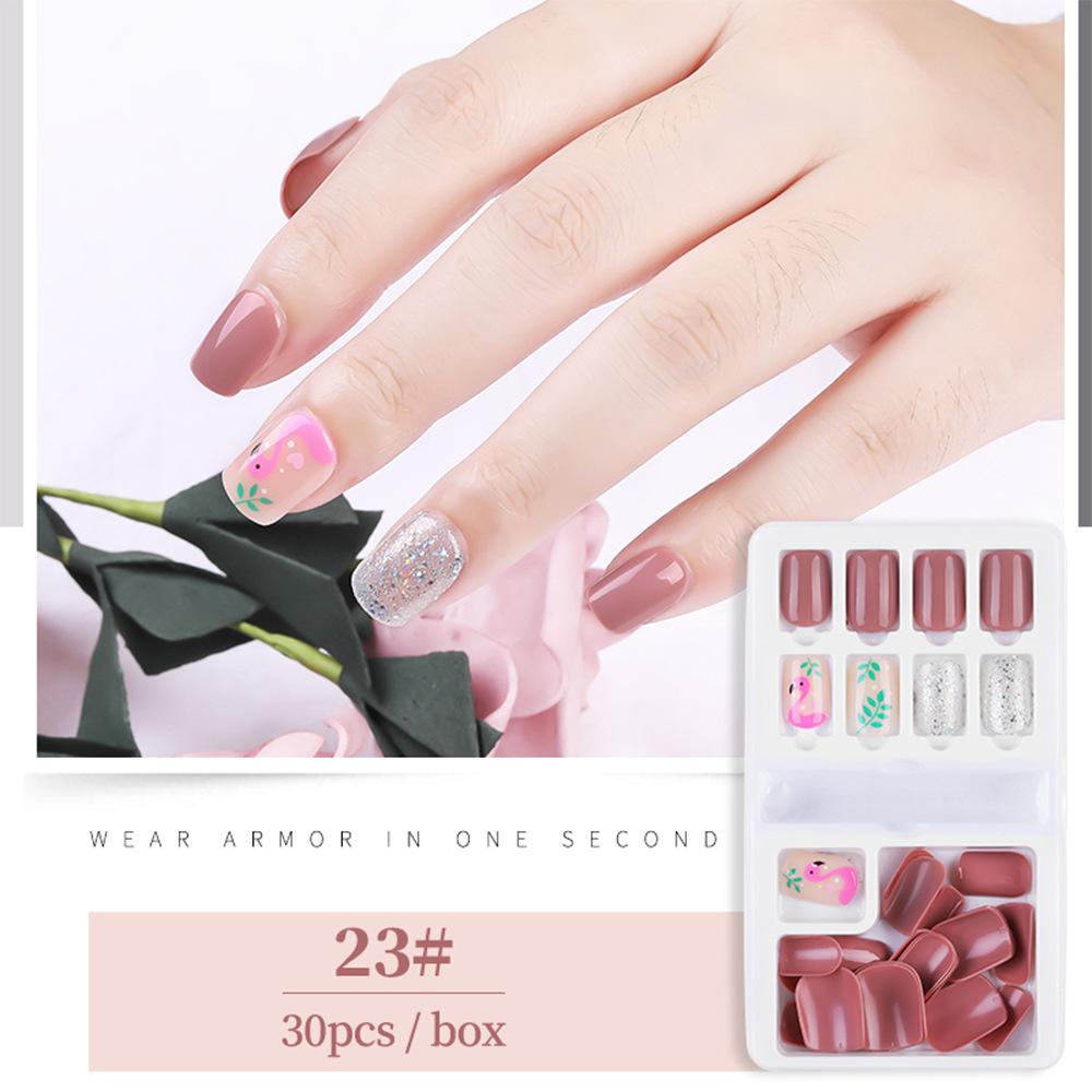 30 Piece Box, Wearable, Detachable, Nail Art