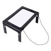 PVC LED Light Magnifier 270 * 205 * 110mm Reading Magnifier for 4X For Elderly