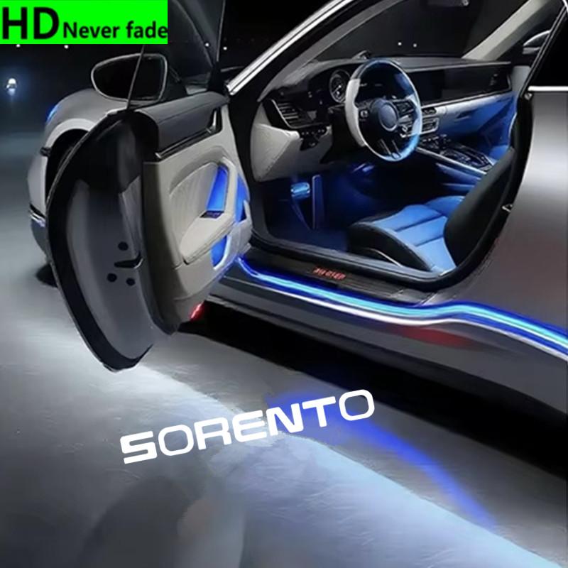 

2pcs For Kia Sportage JA JE SL SORENTO Ceed K3 K5 Car Lights Accessories LED Auto Door Projector Ghost Shadow Courtesy Lamp