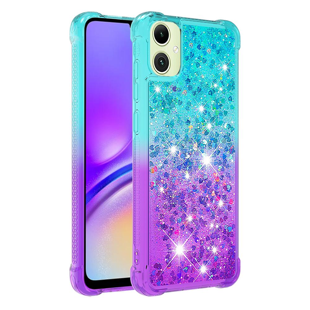 For Samsung Galaxy A05 4G TPU Case Gradient Quicksand Phone Back Cover