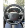 For Kia Carens 2004 2005 2006 Borrego 2007-2016 Car-styling Steering Wheel Hand-stitched Microfiber Leather Cover Trim Interior