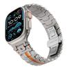 Metal Modification Kit Strap For Apple Watch Band Ultra 3 2 49mm 11 10 46mm 42mm Bracelet iWatch 9 8 7 6 5 45mm 44/41/40mm Band