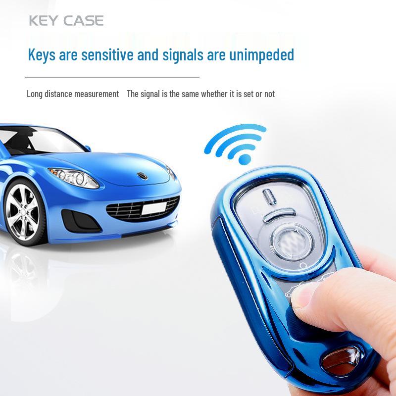 Buick New Enclave TPU Key Case for Regal & LaCrosse Two-in-One Shell Set