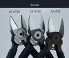 Chrome Vanadium Steel Diagonal Cutting Pliers: Pointed Nose, Flat Mouth, Mini Model for Electronics