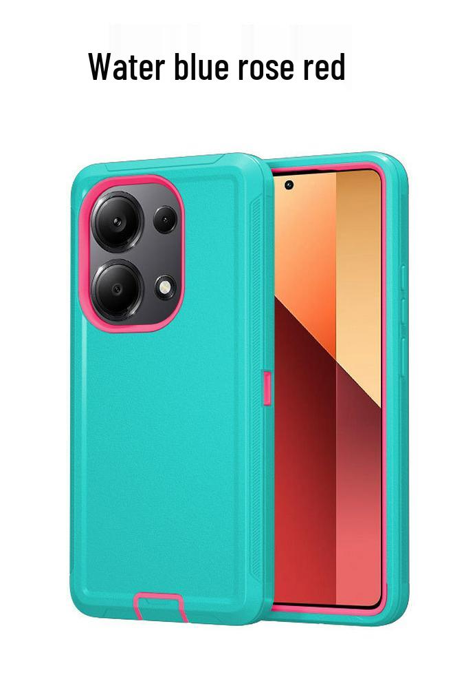 Redmi Note 13 Pro & POCO M6 Pro Anti-Drop Full-Coverage Protective Phone Case