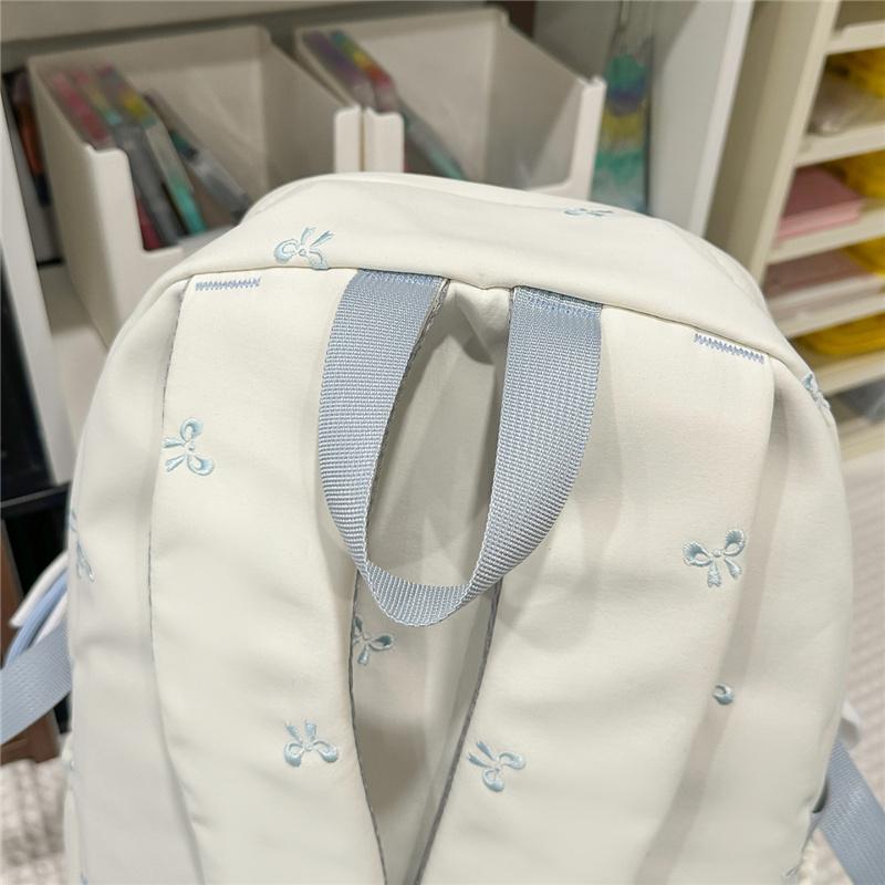 Bow Student Schoolbag Large Capacity Backpack