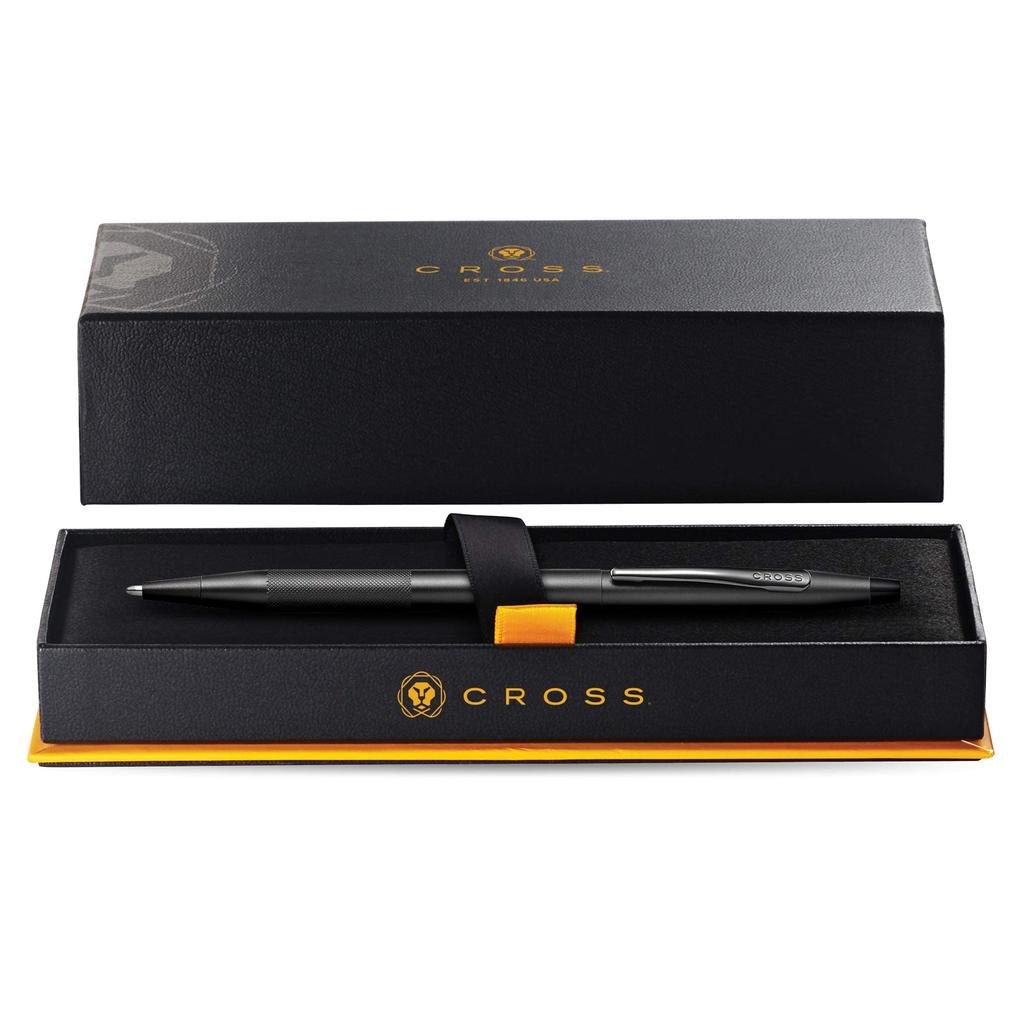 Cross Classic Century Midnight Black Ballpoint Pen In a Premium Gift Medium Perfect Gift for Day or Promotion Box, Nib, Father's