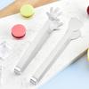 Heart Shaped Mini Tongs - Stainless Steel Small Tongs For Serving Food, Cooking, Appetizers, Ice Cubes, Fruits, And Sugar