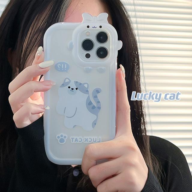 Kleine Monster weiche Silikon Handytasche für Iphone 13 11 12 14 Pro Max X Xr Xsmax Se 2022 2020 6 7 8 Plus stoßfeste Rückseite Abdeckungen