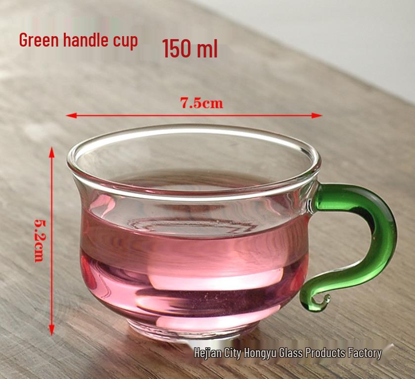 Heat-Resistant Borosilicate Glass Teapot with Removable Filter and Infuser