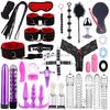SacKnove 25/28/34 Piece BDSM Set Juguetes Sexuales Erotic Furniture Adult Couples Game Sex Toys Bondage Gear