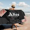 A-Alice In B-Borderland Anime Beach Swimming Towel Soft Absorbent Washcloth Children's Gifts for Kids Travel Camping Gym
