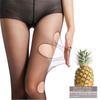 Extra Large Anti-Snag Nude Pineapple Stockings for Spring/Summer
