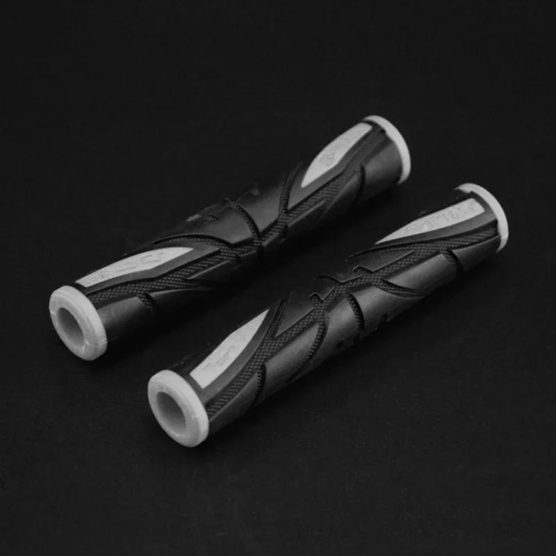 Lot de 2 poignées de frein souples et antidérapantes en silicone pour moto