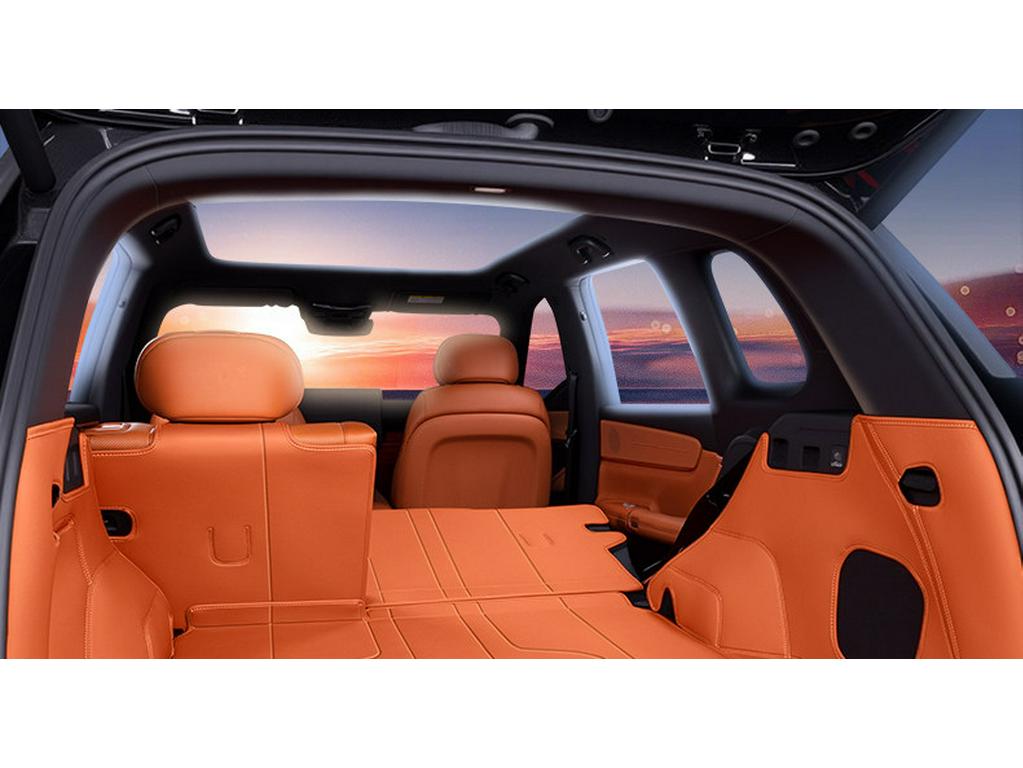 Blue Electric E5PLUS 2026 Full Coverage Trunk Mat for Interior Car Modification
