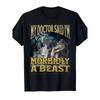 Women's MY DOCTOR SAID I'M MORBIDLY A BEAST Meme T Shirt Men Oversized Tee Cotton Unisex Harajuku Short Sleeve Vintage Tops