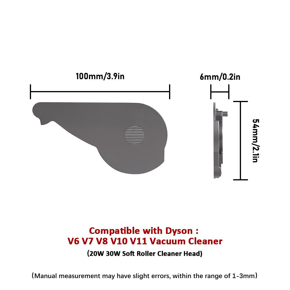 Side End Cap Cover FOR Dyson V6 V7 V8 V10 V11 Cordless Vacuum Cleaner Roller Brush Bar Replacement Attachments