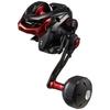 Shimano Genpu XT 201PG (Left) Boat/Hand-Crank Reel - Black, Red