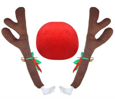 Car Christmas Reindeer Antler Costume Kit